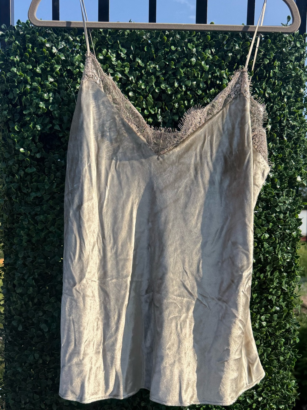Polo Ralph Lauren Velvet Gold Cami